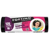 Saci menajeri Fortino 120l, 10buc/set, negri