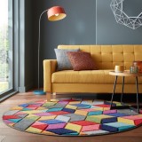 Cumpara ieftin Covor Dynamic Multicolor 160X160 cm, rotund, Flair Rugs