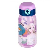 Sticlă Apă, Frozen, Pop Up, Capacitate 510ml, Transparent, Lila, Oem