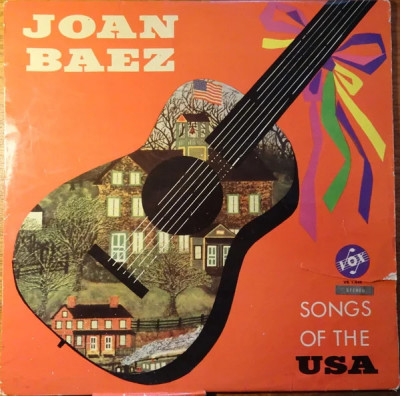 VinilJoan Baez &amp;ndash; Songs Of The USA (G+) foto