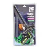 Pistol profesional RINO cu teflon pentru spuma poliuretanica, jet reglabil, constructie metalica