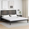 VidaXL Saltea cu Strat de Nucă de Cocos Alb 200 x 180 cm Spumă PU 4106388