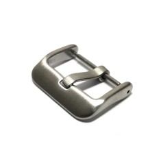 Catarama clasica Argintie din otel inoxidabil pentru curele de ceas WZ5101