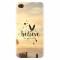 Husa silicon pentru Apple Iphone 4 / 4S, Believe In Yourself