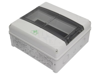 Carcasă modulară IP65 gri, 12 moduri foto