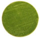 Cumpara ieftin Covor Rotund Camera Copii Model Kolibri 11000-130, Marime 80 x 80 cm, Verde, Inaltime Fir 9 mm, Antialergic, Polipropilena, Gradinita, Cresa, Loc de J