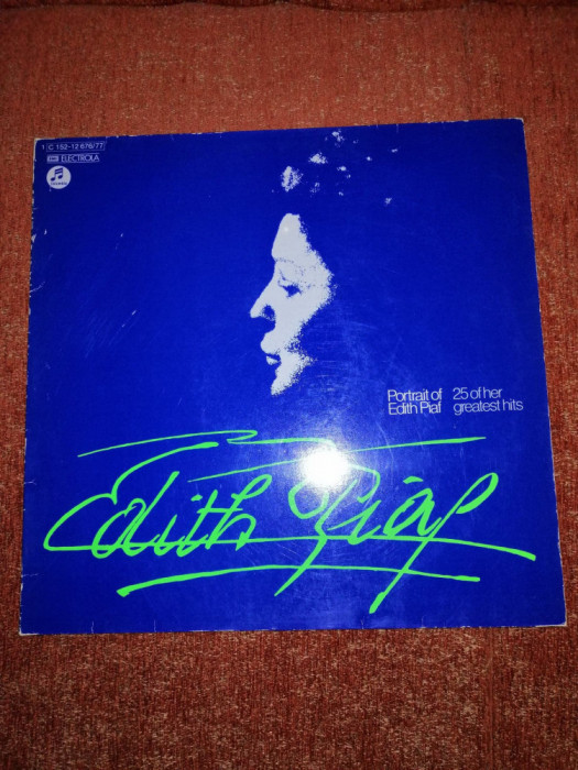 Edith Piaf 25 of her greatest hits 2 LP Gatefold Columbia EEC vinil vinyl