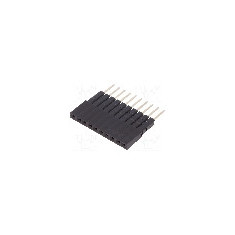 Conector 10 pini, seria {{Serie conector}}, pas pini 2.54mm, CONNFLY - DS1023-05-1*10B8-A16.0/B6.8