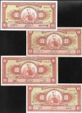 Rar! Set Peru 4 x 10 soles de oro 1961 1966 1967 1968