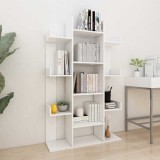 Cumpara ieftin Bibliotecă, alb, 86x25,5x140 cm, PAL