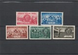 ROMANIA 1950 LP 273 G.M.A. SI F.G.M.A. SERIE MNH NESTAMPILATA