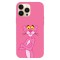 Husa compatibila cu Apple iPhone 12 / iPhone 12 Pro, Viceversa, model Sweety Pink Panther, Silicon, TPU