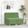 Unitate Sofa Modulară Fără Brațe 2 pcs Lysegr&oslash;nn