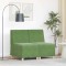 Unitate Sofa Modulară Fără Brațe 2 pcs Lysegr&oslash;nn