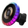 Suport Auto Telefon Magnetic Wireless Xo, Incarcare Rapida, Lumina Ambientala RGB, Control App