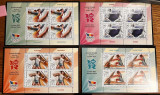 Romania 2012 - Sport, J. O. de vara- Londra, Coli mici de 4 timbre