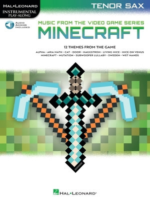 Minecraft - Music from the Video Game Series Tenor Sax Play-Along Book/Online Audio foto