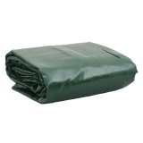 vidaXL Prelată, verde, 5x5 m, 600/m&sup2;