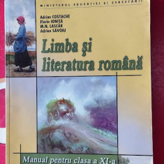LIMBA SI LITERATURA ROMANA CLASA A XI A COSTACHE IONITA LASCAR SAVOIU EDIT ART