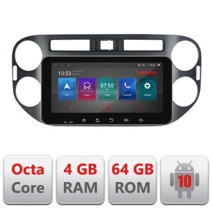 Navigatie VW Tiguan 2009-2015 Android radio gps internet Octa Core 4+64 LTE ecran de 10.33&#039; wide Kit-489v2+EDT CarStore Technology