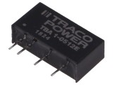 Convertor DC/DC 1W 4,5-5,5V la 12V 84mA SIP7