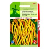 Seminte Fasole Fideluta Urcatoare Neckargold, Galbena, 100g, Holland - Pastai Lungi, Fara Ate, Legume Hobby