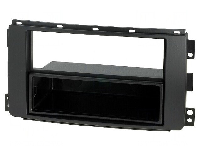 Cadru radio Smart 2 ISO negru