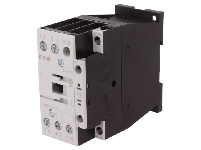 Contactor 3P NO 24VDC 38A