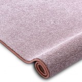 Mocheta SAN MIGUEL roz roșu 61 simplu, culoare, solidă, 500 cm