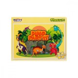 Puzzle Witty Puzzlezz, 60 piese, Petrecerea dinozaurilor