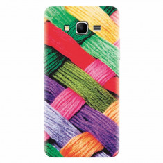 Husa silicon pentru Samsung Grand Prime, Colorful Woolen Art