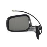 Oglinda exterioara Toyota Auris (E15J) 03.2007-04.2010 Partea Stanga Crom Convex Electrica Cu Incalzire, carcasa neagra, cu 5 pini