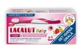 Lacalut Baby 0-2 Ani Pasta de Dinti 55ml + Periuta, Protectie Carie, Fara Zahar
