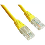 PATCH CORD UTP GEMBIRD Cat5e 0.5 m galben AWG26 PP12-0.5M/Y