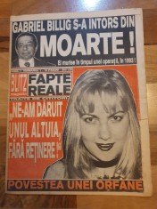 revista blitz magazin anul 1,nr. 1 - anii &amp;#039;90 -prima aparitie a revistei foto