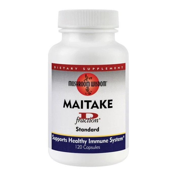 Maitake D Fraction Mushroom Wisdom Secom 120cps