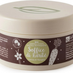 Crema de corp hranitoare cu morcovi si vanilie, 180ml, La Saponaria