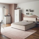 Cumpara ieftin Set mobilier dormitor studenti 3 buc Morph Pako World Alb 167x211x86 cm