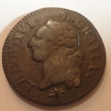 Franța 1 sol 1791D / Lion Ludovic XVI, Europa