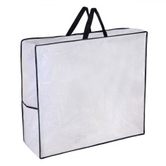 Geantă Depozitare, Model Fără Brand, Plastic, Transparent, Dimensiuni 60x60x26cm