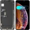 Display cu Touchscreen GX pentru Apple iPhone XS Max, cu Rama, Versiune OLED, Negru