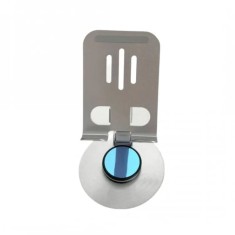 Suport de masa pentru telefon, metalic, rotativ la 360&deg;, cu baza antialunecare, dimensiuni 111 X 67 X 36 cm, gri