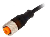 Cablu de conectare M12 3 PIN 5m IP67 250V 4A