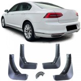 Set de aparatori de noroi fata si spate, negre, potrivite pentru VW Passat B8 3G pre-facelift 14-19 Performance AutoTuning