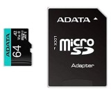 Card de Memorie MicroSDXC Adata 64GB, Adaptor SD, Class 10