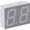 Afișaj LED 7 Segmente 14,22mm 2 Digite Verzi