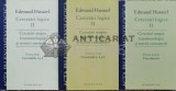 Cercetari Logice II, Vol. 1-3, Edmund Husserl, 2007, Humanitas, Filosofie, Stare F. Buna, Brosata, 340 Pagini