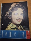 revista femeia aprilie 1962 - articol si foto galati , ploiesti