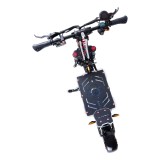 Halo Knight T107Max Trotinetă electrică cu două motoare puternice 72V 8000W cu baterie de 50Ah
