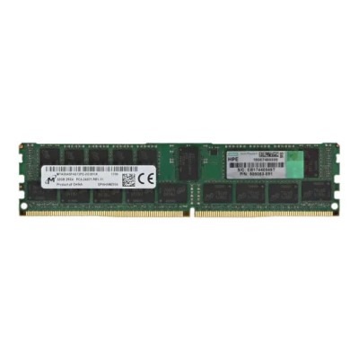 Memorie Server HPE Noua Micron 32GB, PC4-2400T-R, DDR4-2400MHz, 2Rx4 ECC Genuine HP Certified foto